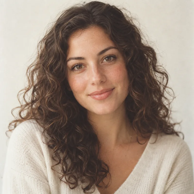AI headshot in vintage photo style, Portra 400 studio portrait with warm grain and lifted matte blacks